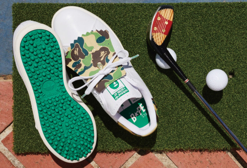 A BATHING APEがadidas originalsとタッグを組んだゴルフ